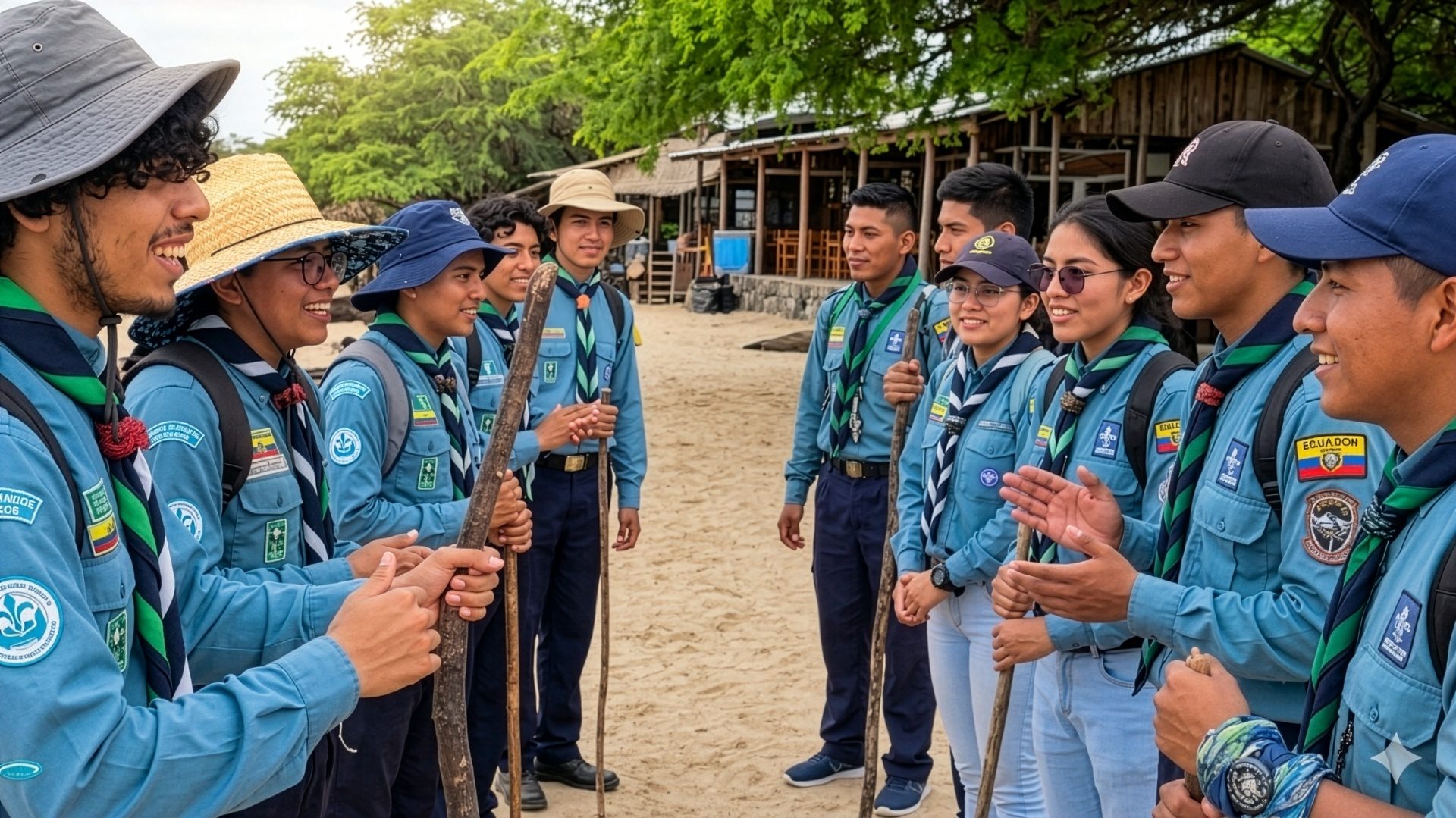 Ocean Scouts — young scouts learning marine conservation in Galápagos